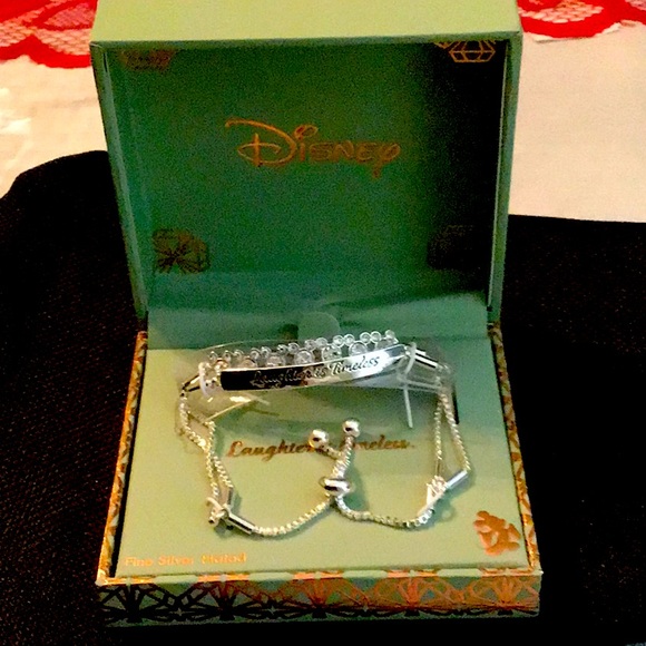 NWT DISNEY BRACELET “Laughter is Timeless” - Picture 1 of 4